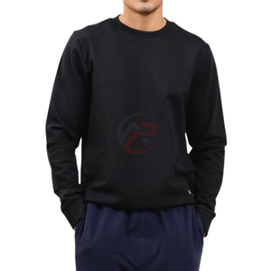 Sudadera polar de hombre con logotipo personalizado de gran tamaño | Jersey estampado OEM ODM | Venta al por mayor de fábrica de sudaderas cálidas de invierno - Product Image 5