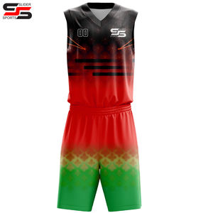 Uniforme de baloncesto de ropa deportiva para hombre más vendido Uniforme de baloncesto con estampado de logotipo personalizado para hombre Material de poliéster 100% - Product Image 4