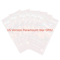 Cartes à collectionner Hobby OP02 Paramount War Booster Pack 12 cartes par paquet 121 types de cartes de jeu