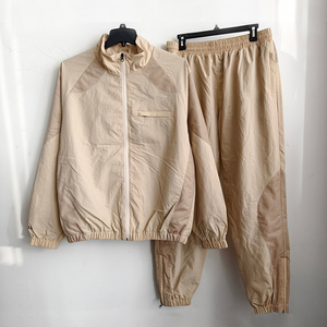 Conjunto de Chaqueta y Pantalones Cortos Cortavientos de Dos Piezas Estampados de Talla Grande para Hombre, Personalizados por el Fabricante, con Media Cremallera - Product Image 6