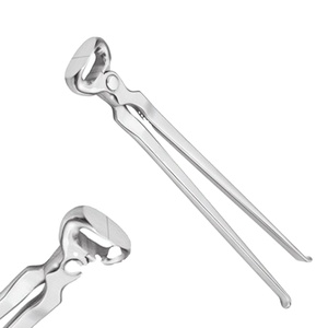 Usine en gros professionnel pour cheval maréchal-ferrant sabot garniture trousse à outils cheval équin métal cisaillement maréchal sabot pince coupe poignée - Product Image 1