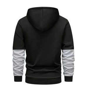 Conjunto Deportivo Informal de Invierno para Hombre, 100% Algodón, Ligero, Transpirable, Reversible, de Secado Rápido, con Capucha y Cordón Ajustable - Product Image 5