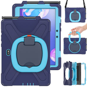 เคสแท็บเล็ตแบบหมุนได้สำหรับ Samsung, เคสป้องกันทนทานป้องกันแบบพกพากันกระแทกดีไซน์แบบทนทานสำหรับ Samsung iPad Galaxy - Product Image 1