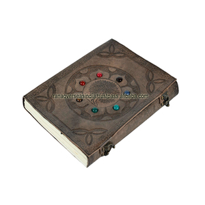 วารสารหนังต้นไม้หินเจ็ดเล่มคุณภาพสูงสมุดบันทึกการเขียนแบบวินเทจสำหรับผู้ชายและผู้หญิง - Product Image 2