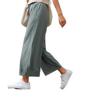 Pantalones Acampanados de Alta Calidad al por Mayor, Personalizados con Logotipo en Todos los Colores, Pantalones de Algodón/Felpa para Mujer, Jeans de Pierna Ancha para Mujer en 2026 - Product Image 3