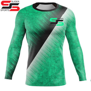 เสื้อออกกำลังกายแขนยาวสำหรับผู้ชายเสื้อเชิ้ตแบบซับลิเมชันสำหรับผู้ชาย - Product Image 3