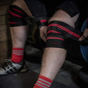 แผ่นรองเข่าป้องกันแรงกระแทกสำหรับวอลเลย์บอล บาสเกตบอล ปั่นจักรยาน เดินป่า กีฬากลางแจ้ง อุปกรณ์ป้องกันเพื่อความปลอดภัย ปรับระดับได้ - Product Image 5