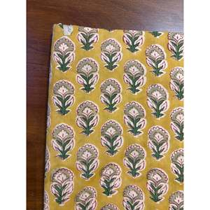 NIHARO Indian Block Print Cotton Fabric | Floral Printed 100% Cotton Textile for Women's Dresses Home Decor Rajasthan Origin 10 - Product Image 4