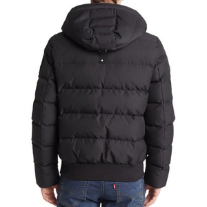 Doudounes d'hiver pour hommes vente en gros qualité personnalisée vestes d'hiver chaudes d'extérieur avec poches zippées pour hommes - Product Image 4