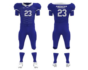 Conjunto de uniforme de fútbol de entrenamiento de diseño personalizado para jóvenes, ropa deportiva de sublimación, equipo de fútbol americano - Product Image 1