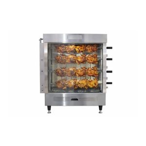 <b>Electric</b> Automatic Chicken Roaster Stainless Steel Wood/Fire & Gas Fired Heating 100W 300kg/h Capacity - Product Image 2