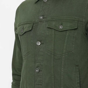 Chaquetas Vaqueras para Hombre a la Venta, Precio Bajo, Estilo Casual, Chaqueta de Mezclilla de Algodón para Hombre de Alta Calidad al por Mayor, Servicio OEM - Product Image 5