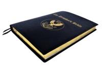 Bible religieuse Shreedhar de haute qualité, couverture rigide en cuir, impression offset personnalisée, estampage à chaud du logo, reliure parfaite