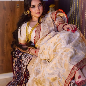 Cô dâu Saree <span class=keywords><strong>Fancy</strong></span> in Saree thanh lịch thiết kế Ấn Độ Saree Bộ sưu tập hoàn hảo cho cô dâu mặc đám cưới với áo - Product Image 1