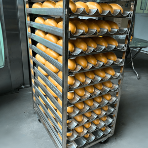 Horno de pan de panadería, 32 bandejas, fácil de usar, certificado Iso, horno rotatorio con carro Altuntop, horno Industrial, pan hecho en Vietnam - Product Image 6