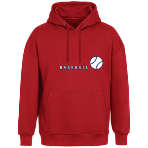 Sudaderas con capucha para hombre de béisbol con logotipo personalizado, sudaderas con capucha de algodón y poliéster de alta calidad - Product Image 3
