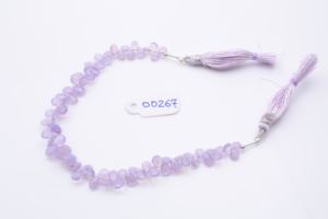 Cuentas de cuarzo de lavanda de cristal rosa púrpura facetadas genuinas piedras preciosas sueltas para pulsera DIY diseño de fabricación de joyas - Product Image 4