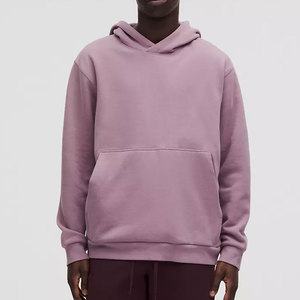 Custom Hoodie Unisex Fashion High Pullover Cotton Loose Blank Oversize Fleece <b>Thick</b> Blank Plain Heavyweight Hoodies - Product Image 4