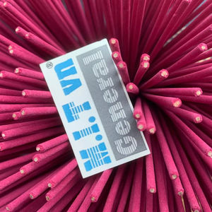 Bâtons d'encens en bambou coloré de 12 "en vrac-usage religieux écologique 100% naturel de haute qualité rose longue durée - Product Image 1