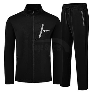 Conjunto de trajes de jogging de algodón personalizados para hombres de alta calidad, ropa de calle de nuevo diseño para venta al por mayor, técnicas transpirables e impresas - Product Image 1
