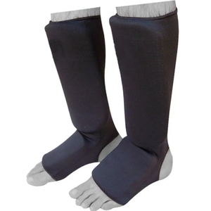 Último MMA Shin Instep Guard Kick Boxing Shin Guards Training Pads Safety Shin Guard para en Step Training - Product Image 3