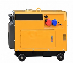 Multi-Phase <b>Silent</b> Diesel <b>Generator</b> 5kW to 12kVA – Electric Power Plant – 50/60Hz Single/Three Phase Diesel Genset - Product Image 1