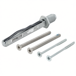 Sertos K/G 55-60 mm M5 X 70 + 4.0 X 65 Bicycle Handlebar Mounting <b>Set</b> <b>Square</b> 8 X 80 mm HOPPE - Product Image 3