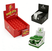Boîte de présentation de comptoir en carton ondulé personnalisée, papier kraft rigide, présentoir PDQ pour la vente au détail, présentation de produits sur table, promotions