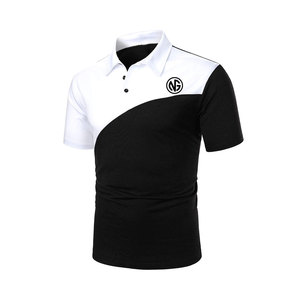 เสื้อโปโลผู้ชายคุณภาพพรีเมียมสีพื้นขายดีสำหรับฤดูร้อน ราคาขายส่ง - Product Image 2