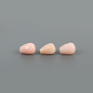 Piedras Preciosas Sueltas de Ópalo Rosa Natural de Alta Calidad, 7X10MM, Corte Facetado en Forma de Gota, Certificadas por Terceros, Marca Gopika - Product Image 1