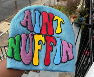 Haute qualité bouffée impression sur mesure bonnets hommes femmes bonnets unisexe couleur unie Spot Beanie chaud décontracté blanc tricoté - Product Image 6