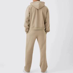 Conjunto Deportivo de Primera Calidad, Conjunto Deportivo Estampado, Conjunto Deportivo 100% Algodón, Sudadera con Capucha y Cremallera, Pantalones Deportivos - Product Image 5