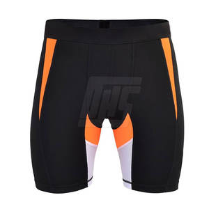 กางเกงขาสั้นรัดกล้ามเนื้อผู้ชาย ผ้ารัดรูป สำหรับออกกำลังกายในยิมและวิ่ง - Product Image 4