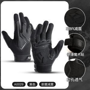 Gants de sport en cuir antidérapants demi-doigts pour hommes et femmes Gants de fitness respirants pour l'haltérophilie et le cyclisme en plein air - Product Image 4