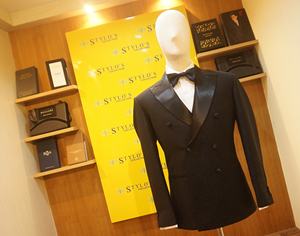 MTM bespoke แจ็กเก็ตสูทธุรกิจทักซิโด้กระดุมแถวเดียวผ้าวูลพร้อมซิประบายอากาศ - Product Image 4