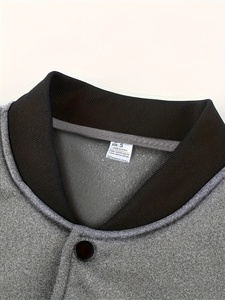 Chaqueta Versity de lana y exterior de alta calidad de MOQ bajo para hombre, servicio OEM, transpirable, la mejor chaqueta Versity de béisbol personalizada para hombre - Product Image 5