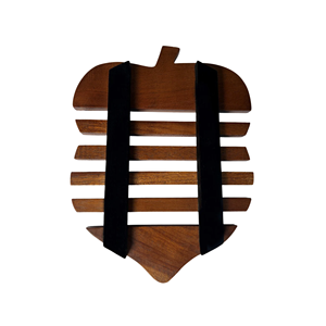 Necesidad básica, salvamanteles de madera de Venta caliente para plato caliente, soporte para sartenes, bandeja de madera, precio barato, artículos de cocina, decoración de Vietnam - Product Image 3