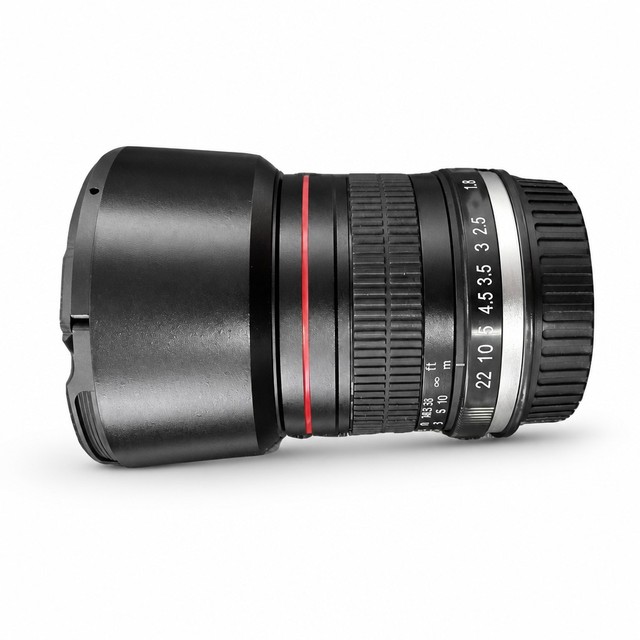85mm F1.8 Large Aperture Manual Focus Telephoto Prime Camera Lens Full Frame Portrait for E for F/Z for EF 10 Blades 430g