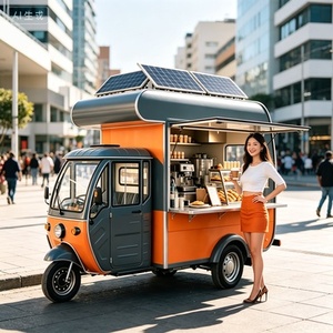 Carrito de Khinkali de 4 Ruedas Reforzado con Vaporera y Crema Agria para Venta de Comida en Eventos Georgianos - Product Image 3