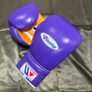 Gants de boxe professionnels gagnants de haute qualité Logo personnalisé Respirant Séchage rapide Imperméable Adulte Utilisation Cuir véritable - Product Image 1