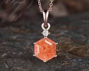 Pendentif en pierre précieuse naturelle turquoise fruit de 12 mm, plaqué or rhodié en argent sterling 925, fait à la main, pour la fabrication de bijoux et les cadeaux - Product Image 4