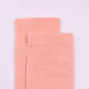 Chaussettes de sport hautes pour jeunes, qualité supérieure, design personnalisé, tricotées, pour l'hiver, course à pied, séchage rapide, respirantes, avec revers, vente en gros - Product Image 4