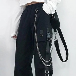 Nuevos pantalones Cargo de calidad superior para mujer, pantalones 100% de algodón de secado rápido al por mayor, Jogger elegante con múltiples bolsillos - Product Image 5