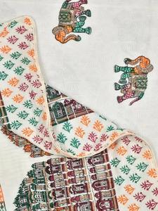 Nueva manta hecha a mano Dohar de algodón con estampado de bloques a mano hermosa manta de algodón puro Dohar con estampado Floral - Product Image 3