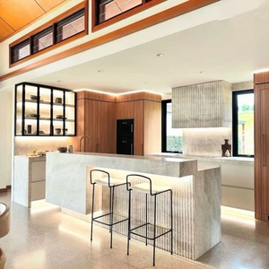 Dalles de marbre beige aiguisées en quartzite Taj Mahal en pierre naturelle de luxe pour les comptoirs de cuisine - Product Image 6