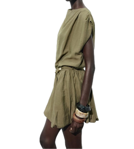 Blusa sin mangas elegante para mujer más vendida, perfecta para salidas de oficina o informales y ropa de verano disponible a precio de exportación - Product Image 2