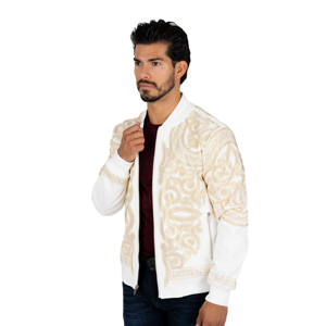 Blouson aviateur pour homme personnalisé, imperméable, coupe-vent, respirant, polyester, manches, col montant, fermeture éclair, veste pour homme - Product Image 2