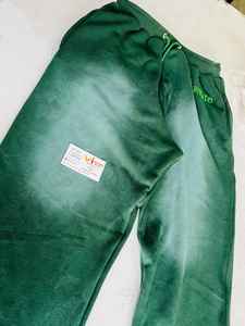 Pantalones Deportivos Casuales de Moda Urbana para Hombre, Estilo Retro, Holgados, con Efecto Desgastado por el Sol, Ropa de Marca, para Parejas, Estilo Medio Acampanado, Invierno, 100% Orgánico - Product Image 3