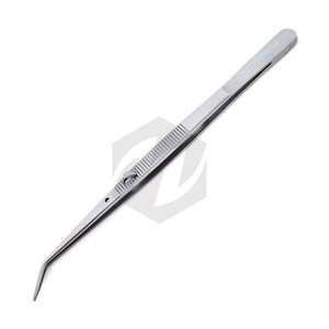 Pinzas Dentales de Alta Calidad Hechas de Acero Inoxidable, Pinzas de Punta Angulada con Mecanismo de Bloqueo - Product Image 4