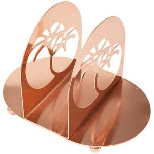 Diseño Creación Clásico Nuevo Desarrollo Servilleteros chapados en oro de acero inoxidable Dispensador de servilletas para cajas de pañuelos de cocina - Product Image 5